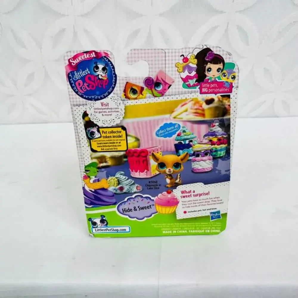 Hasbro Littlest Pet Shop Sweetest Hide & Sweet‎ Chimpmunk LPS
